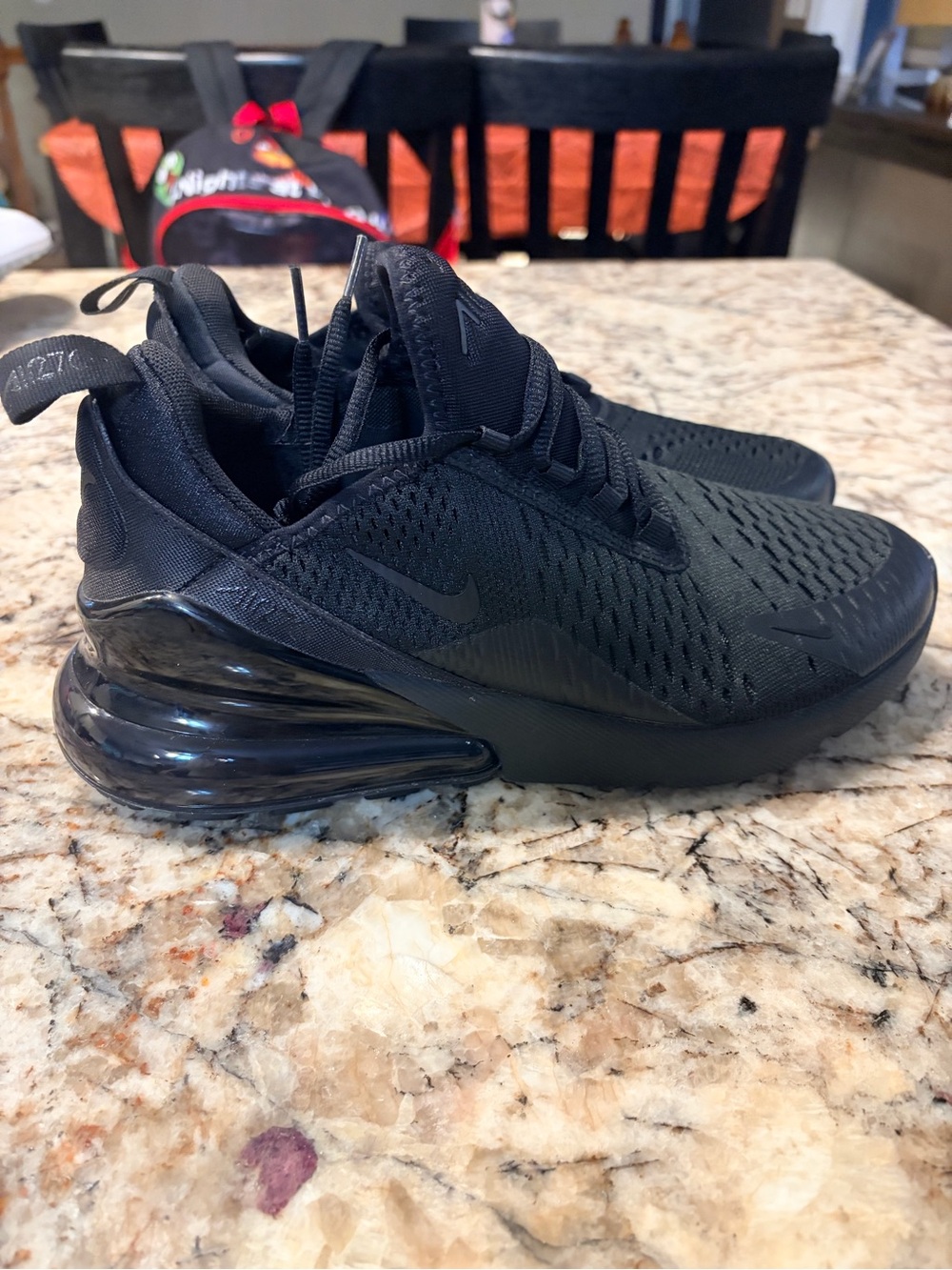 Nike Kids' Black Air Max 270 Style Sneakers
